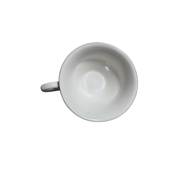 Grace's Teaware Pink Rose Blue Floral Tea Cup & Saucer Gold Trim Scalloped Edge - Picture 7 of 10